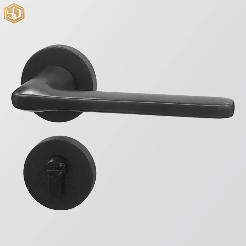Luxury Style Zinc Alloy Handle Lock For Room Door Wooden Door Locks