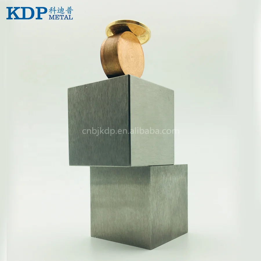 Wolfram price kg tungsten cube 99.95% tungsten dice 1 kg tungsten carbide cube