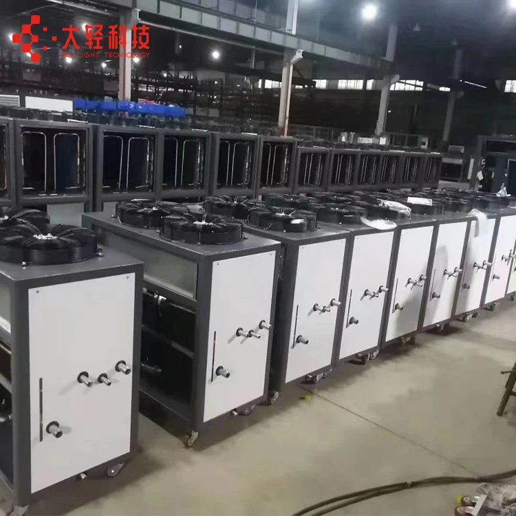 High quality plastic mold chiller 5hp industrial chiller price air-cooled chiller with scroll compressor