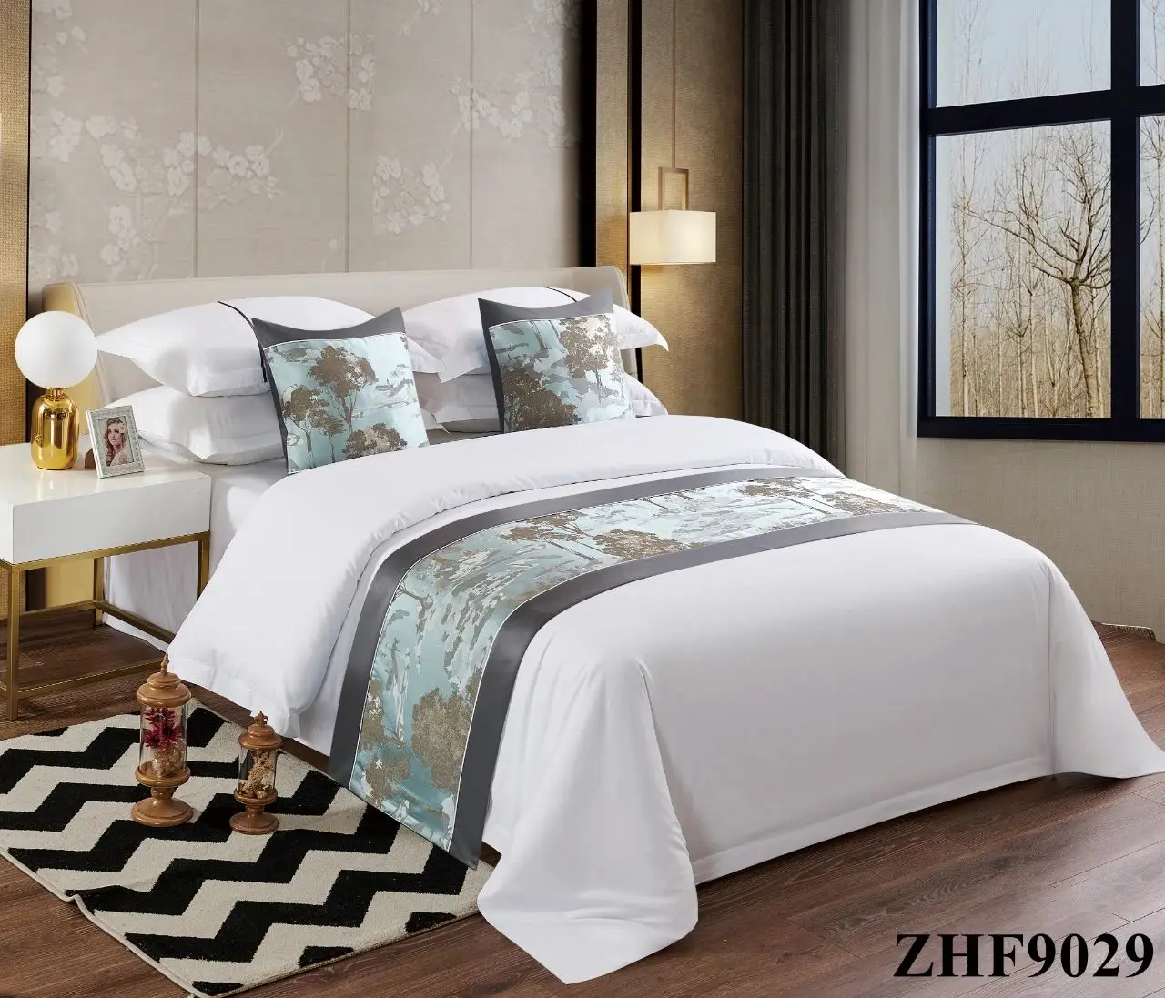 Hotel 100% cotton bedroom sets bed sheet bedsheets sets bedding set