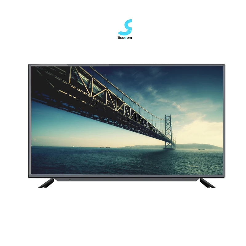 Оптовая продажа, ЖК-дисплей 55 дюймов, 2k smart android, светодиодный телевизор, плоский hd-экран, умные телевизоры для отелей, ванной, офиса, поставщик телевизоров
