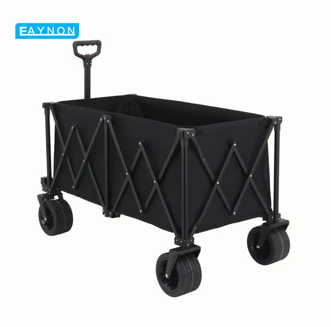 Eaynon Small Camper Trailer For Kids Folding Beach Cart With Platform Structure Customizable Oem Support