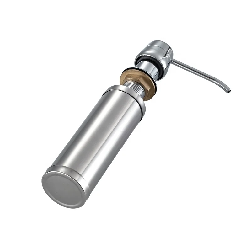 Диспенсер для мыла на раковину Frap F405 из нержавеющей стали