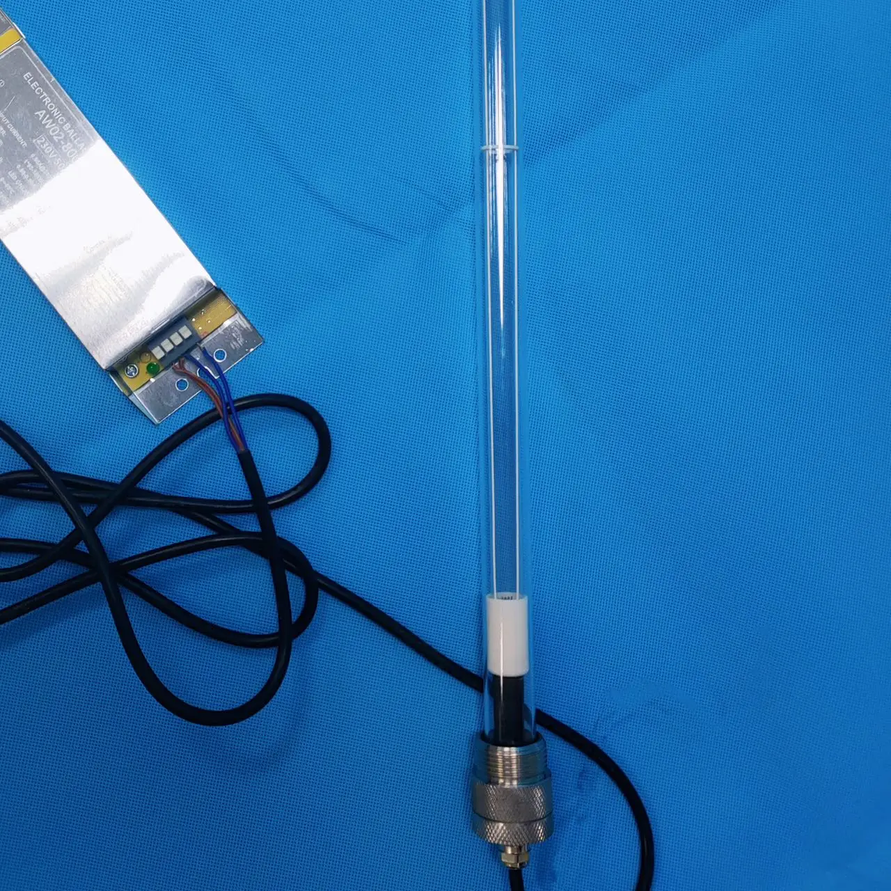 Water Purification Submersible UV Light Bulb 150W Ozone Free Ultraviolet Lamp Fish Tank Disinfection UVC Lamp