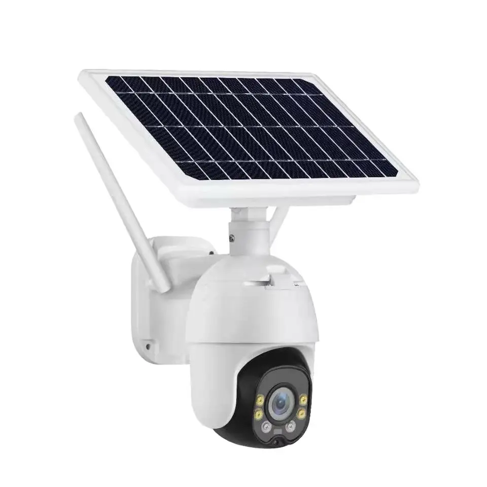 Full HD 1080P 2.0mp Открытый Wi-Fi камера на солнечной энергии беспроводная IP безопасности с