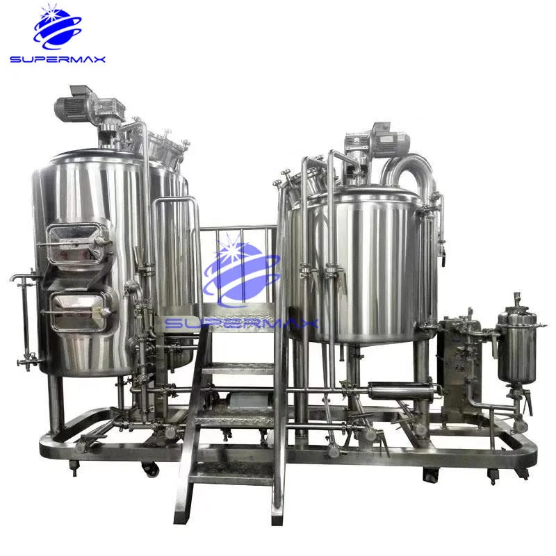 200L Small Beer Micro Brewing System Mini Beer Brewery Small Size Beer Brewing Equipment Industrial Brewery Plant