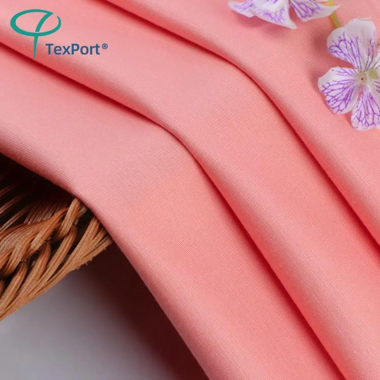 Factory Ponte De Roma Nylon Spandex Fabric 4Way Stretch King Roma Rayon Knit Clothing Woven Fabrics For Dress Skirt T-shirt