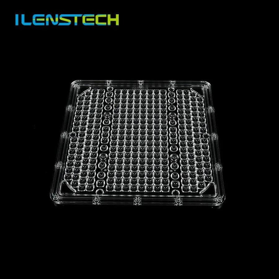 led grow light secondary optics lens wide beam angle waterproof lens module