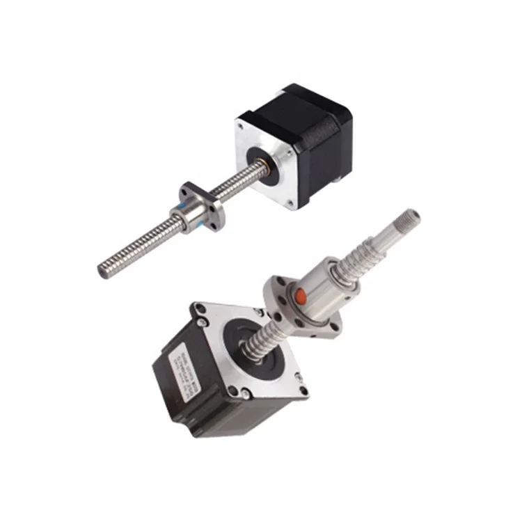 Прецизионный шариковый винт класса C7 OEM, гибридный шаговый двигатель на заказ для сцены XY