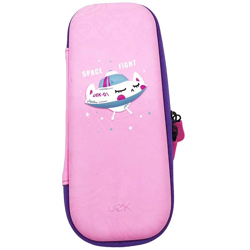 
Custom Hot Sale Cute Animal Pattern Storage Hard EVA Pencil Case 