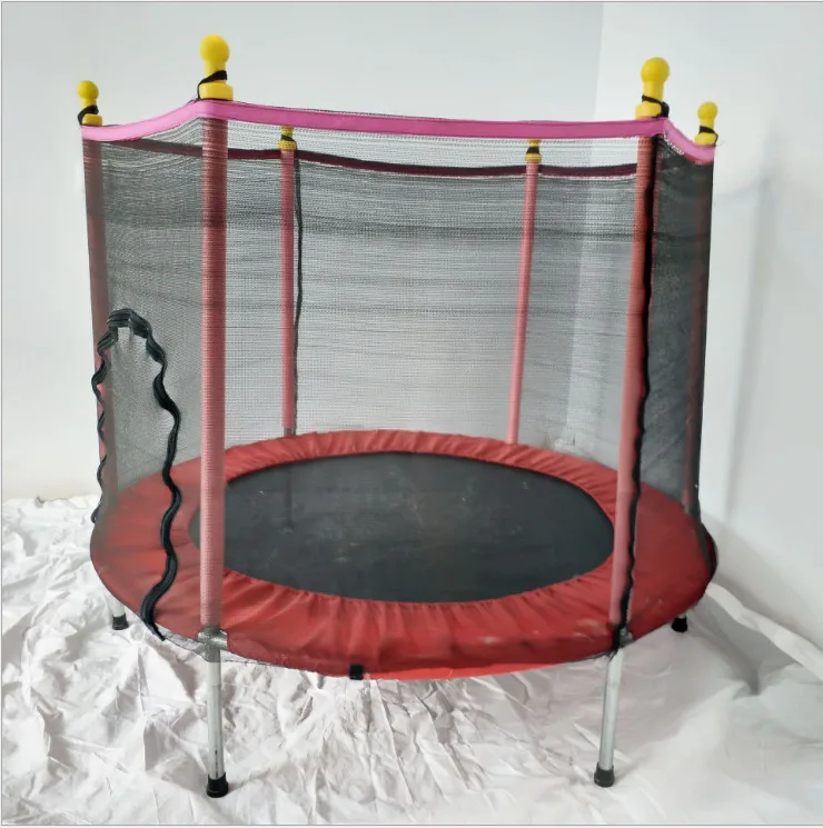 Children Double Protection elastic bed  high quality indoor and outdoor trampolines for children