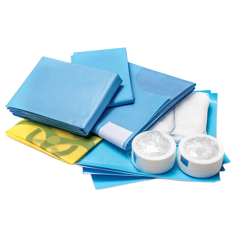 Surgery Drape Pack Disposable Medical Sterile Surgical Kit Oral Operation Dental Implant Drape Pack Set