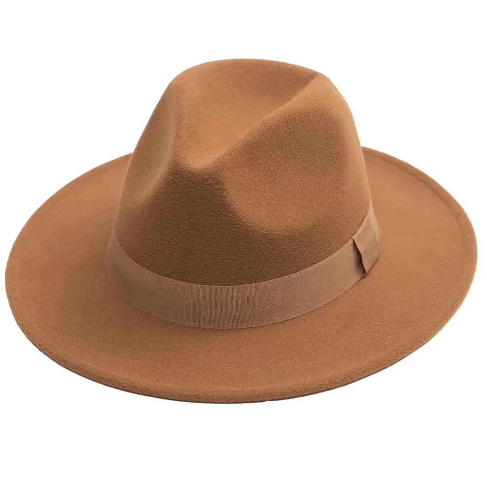 Wholesale Customized Good Quality Breathable Classic High Quality Felt Hat