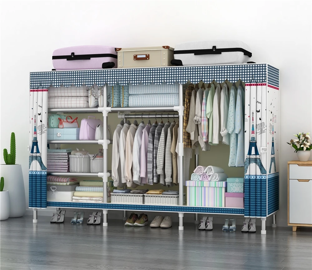 High Quality Bedroom Furniture Wardrobe Chinese Factory Direct Sale Combination Wardrobe For Clothes Storage With Low Price