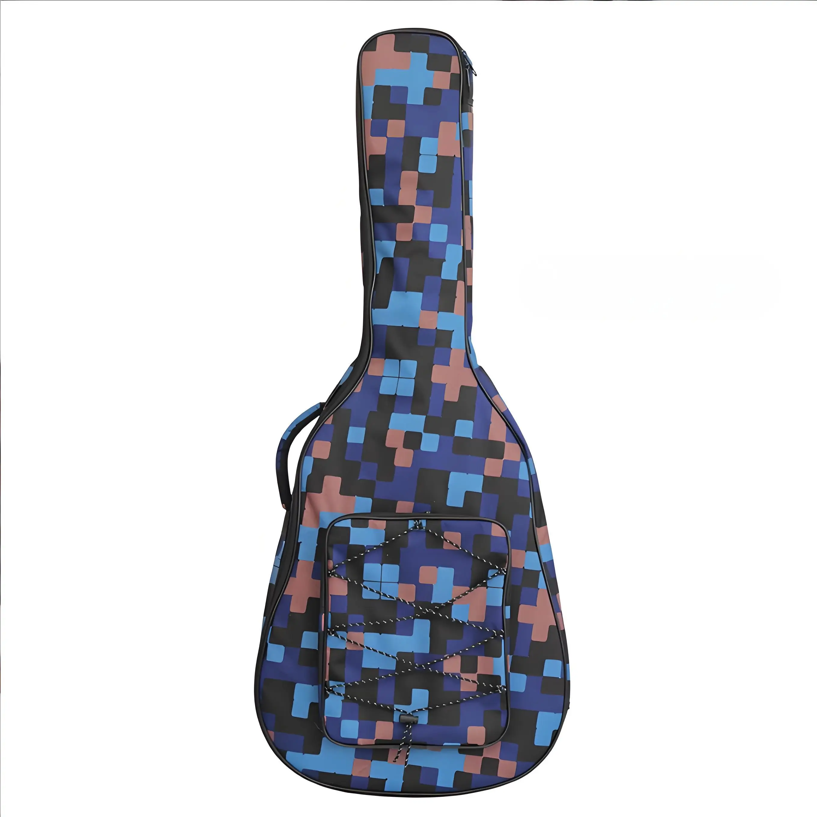 Factory Direct 10MM Thick Cotton 4041 Inch Acoustic Guitar Bag Double Strap Folk Guitar Case Wholesale from Manufacturers