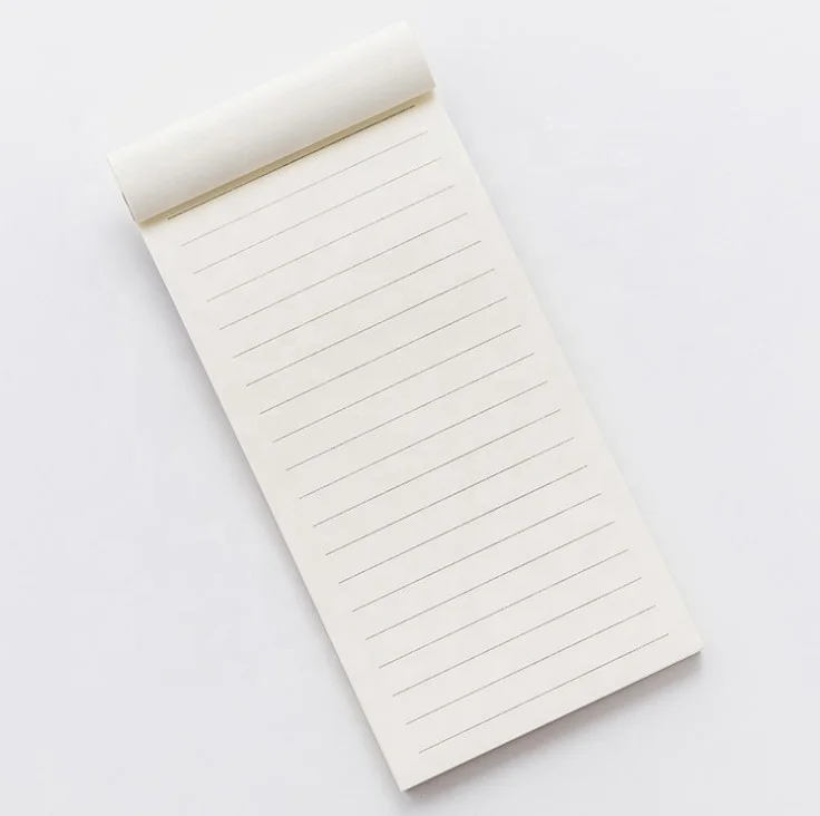 Wholesale School Supplies Custom Print Soft Cover Memo Notes Pad Student Memo Pad