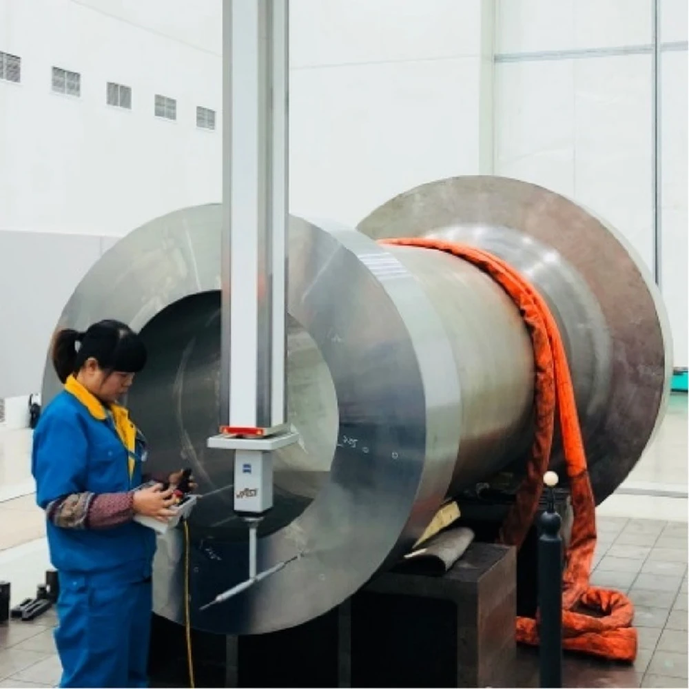 Openex Wind Turbine Main Shaft CNC Turning and Heavy Machining Custom Steel Parts