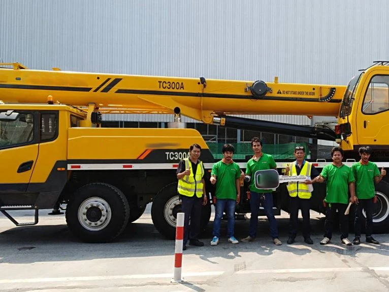 Famous brand 30 Ton Hydraulic Truck Mounted Crane TC300A made in China