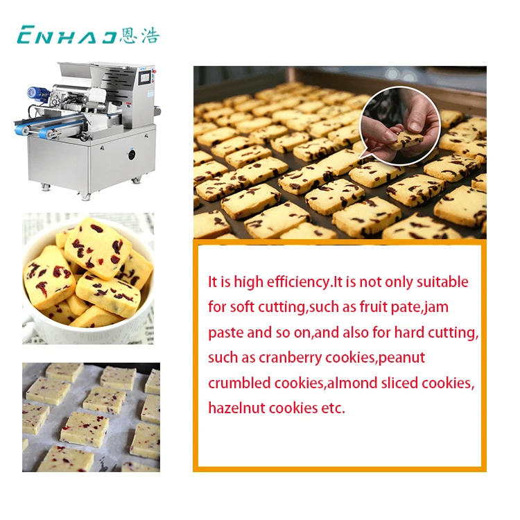 commercial Automatic Soft Biscuit Making Machine Cookies Production Line