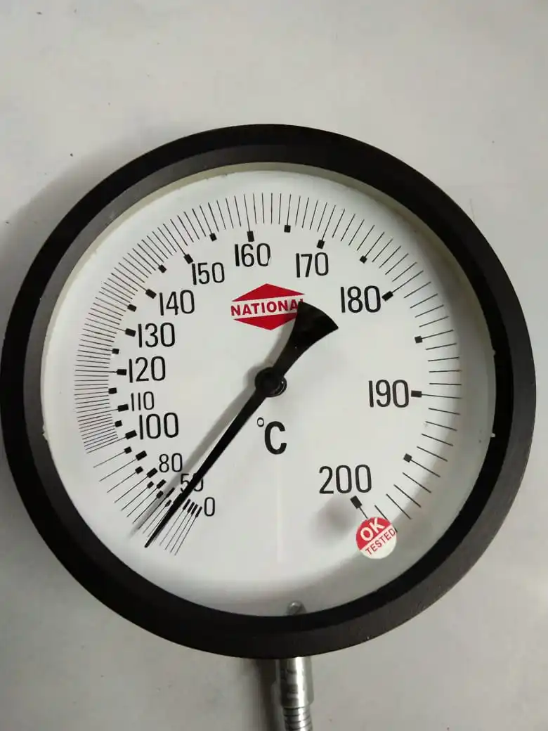 Indian Manufacturer Capillary Type Thermometer Gauge Thermometers to Measure the Process Temperature for Sale