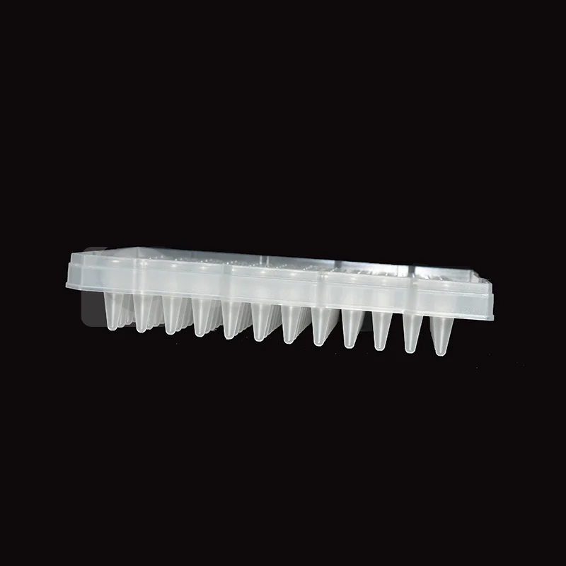 biocomma disposable PCR plates 0.2ml 96 well PCR plate with semi skirt for DNA/RAN extraction