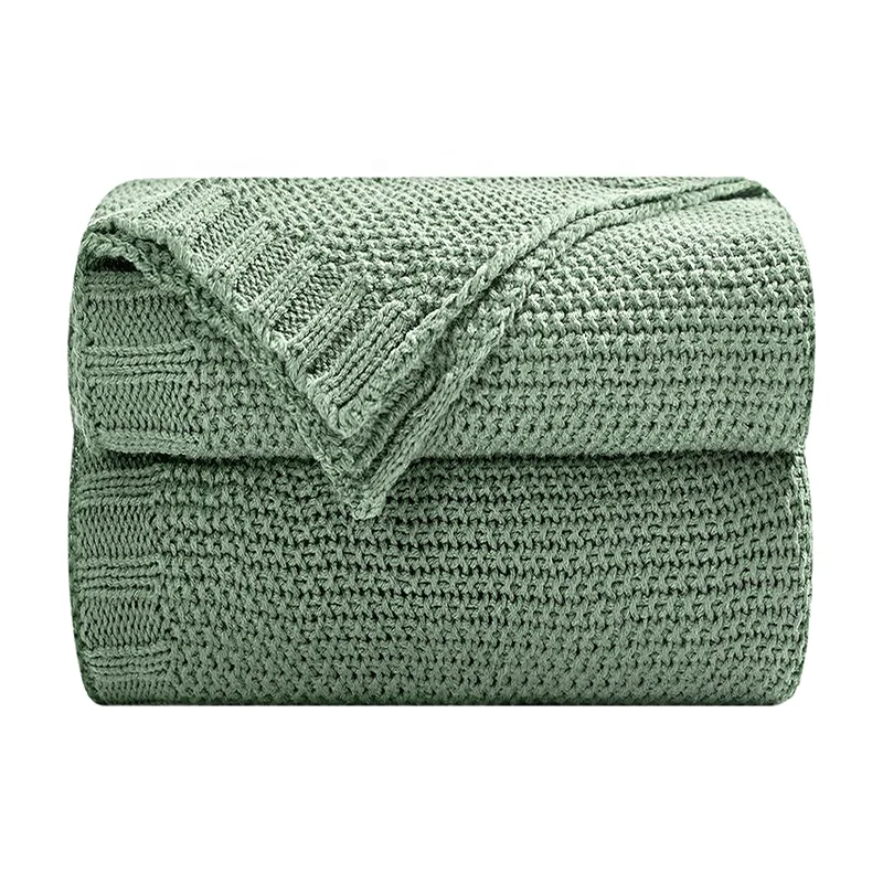 100% трикотажные одеяла из органического хлопка