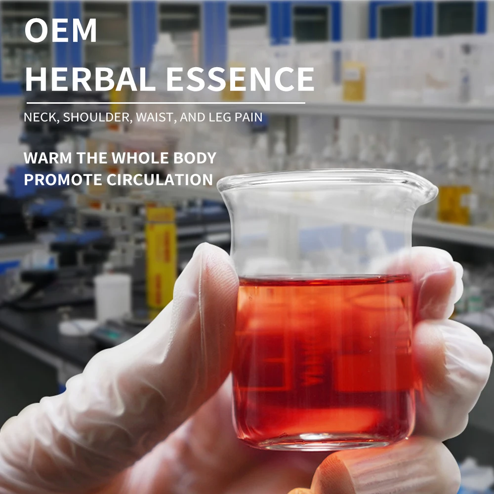 Chinese Herbal Oil Relieve Pain Herbal Massage Oil to Help Sooth