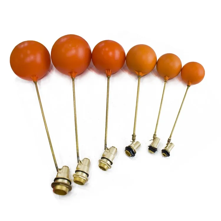 Hot sell dn50 water tank brass float plumbing ball valve use for gas water oil