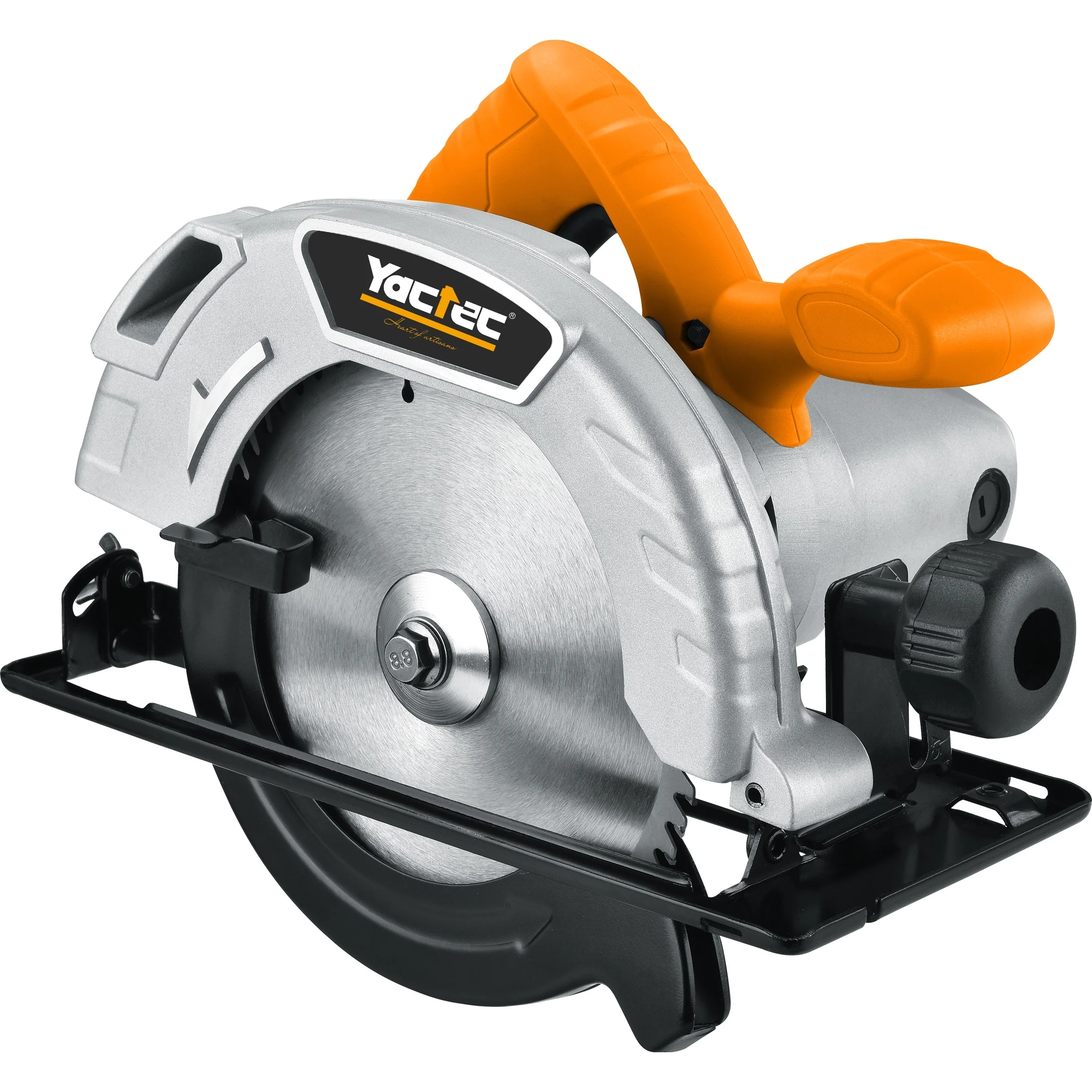 Yactec CS005 185mm 1550W High Power Aluminum Iron Plate Electric Table Circular Saw for Wood Cutting
