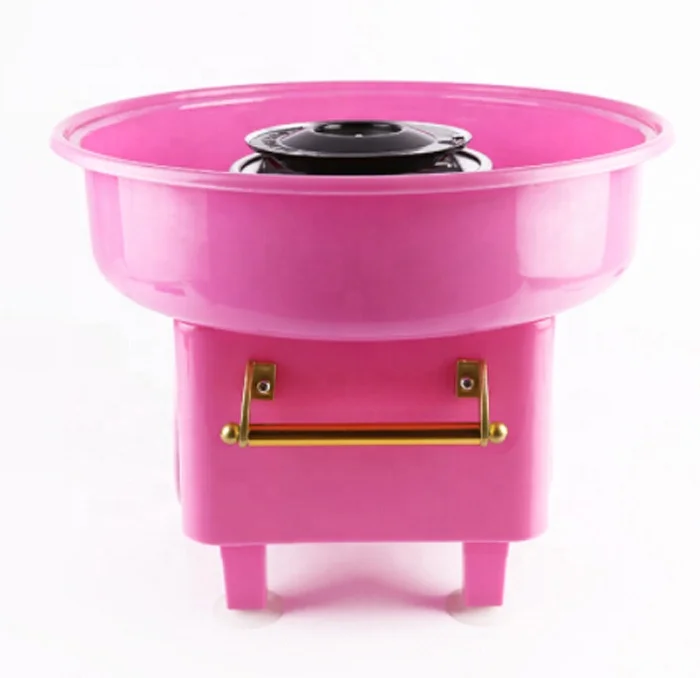 Best popular electric cotton candy maker  cart style retro mini candy cotton floss maker machine