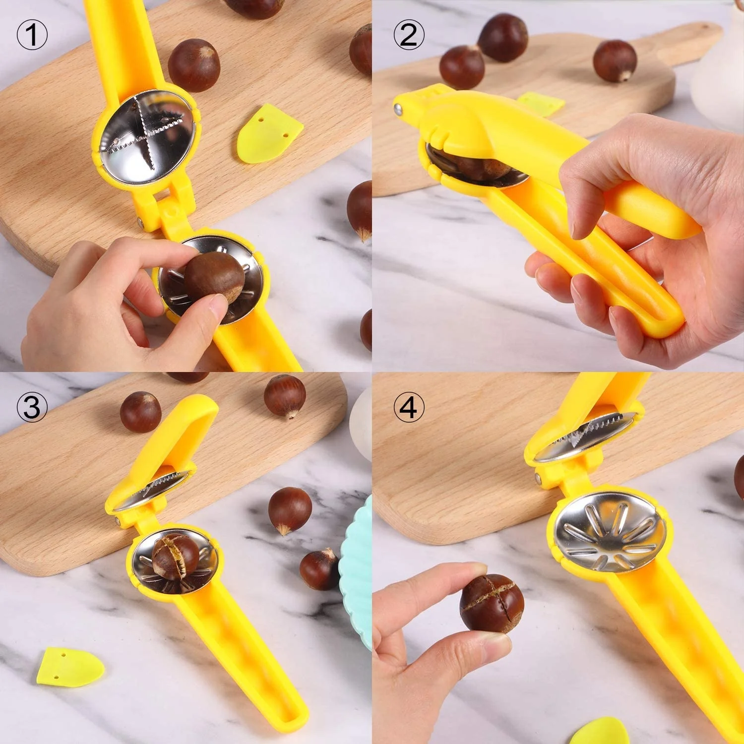 High Quality Opener Walnut Cracker with Ergonomic Handle