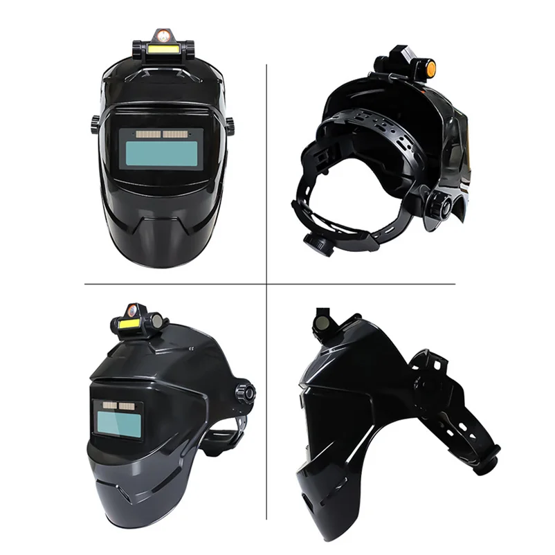 High quality Headwear welding auto helmet welding helmet battery skull welding helmet