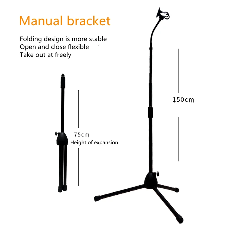 thz foldable and detachable holder terahertz small god blowing dryer collapsible adjustable flexible floor mobile manual stand