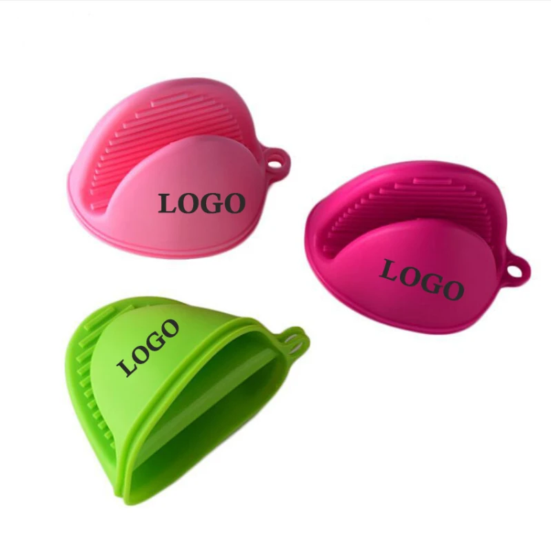Pot Holder Mitts Silicone Oven Mitts Heat Insulation Pinch Grips Finger Protector for Kitchen Cooking & Baking