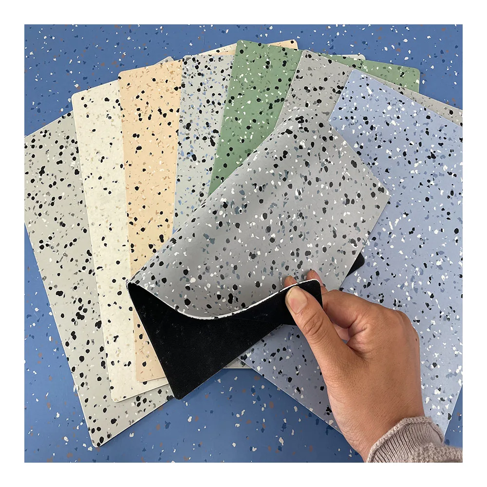 plastic linoleum durable floor roll pvc 2.0mm anti bacterial conductive homogeneous esd vinyl flooring mat covering