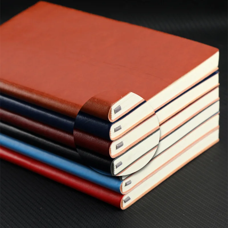 Персонализированные школьные принадлежности A5 Libretas Planner дневник из искусственной кожи Обложка тетрадь с резинкой