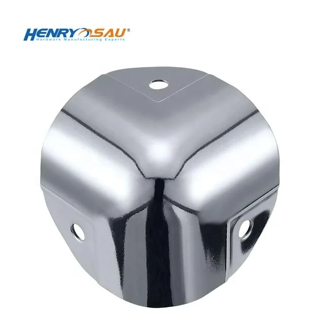 Professional sound box corner protector antique metal briefcase corner for case parts round corner edge guards