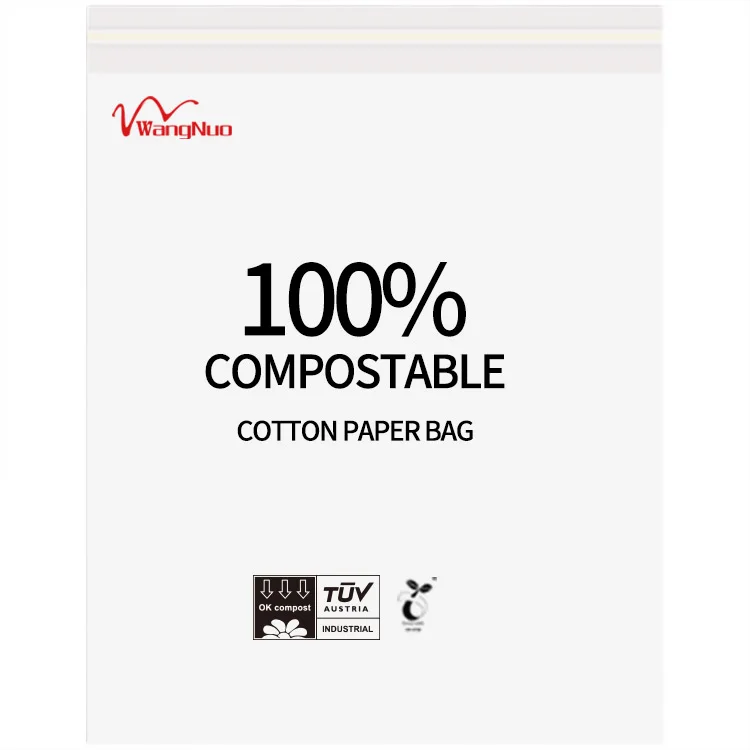 100% биоразлагаемый Компостируемый полиэтиленовый пакет, пластиковые клейкие мешки для одежды, одежды, одежды