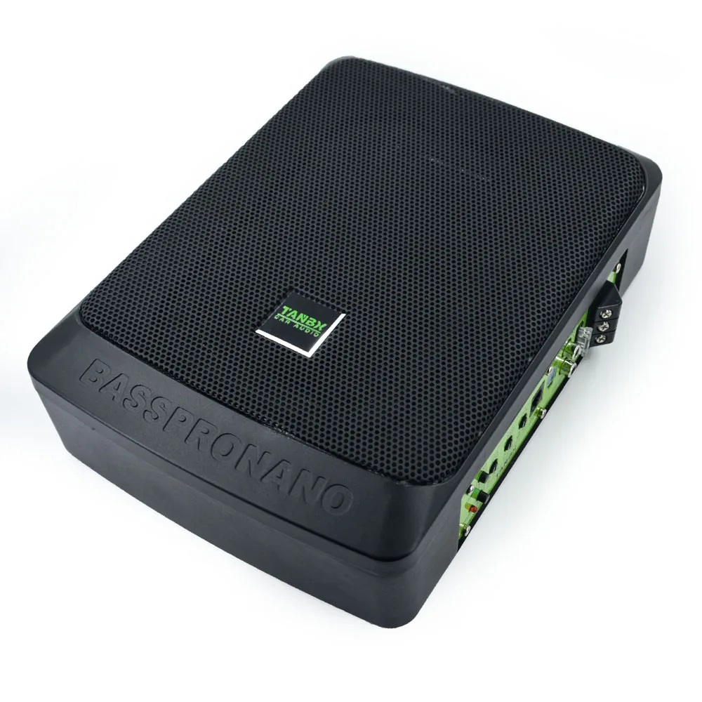 factory supply  6*9 inch car ultra-thin subwoofer SPL ative power auto slim under seat subwoofer bass speaker