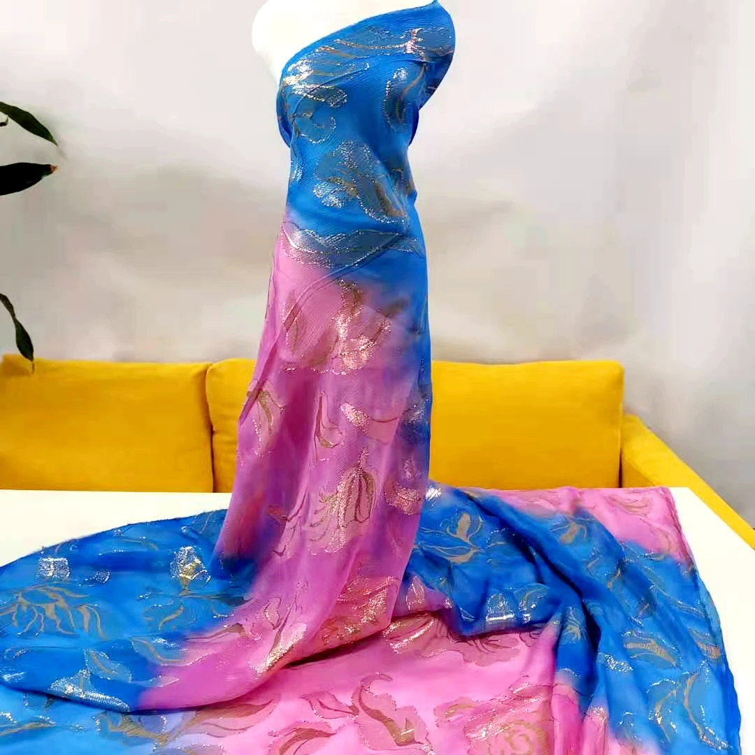 Fareast Baati Wedding Printed Shifon Fabric Dress For Somali Dirac And Garbarsa