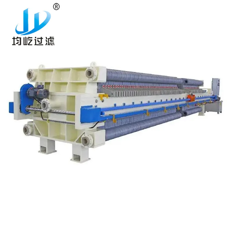 Automatic Membrane Filter Press With Schneider Electrical Components and Siemens PLC
