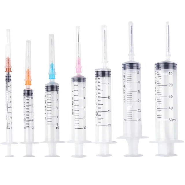 CE ISO Approved disposable vaccine syringe 1ml/ cc