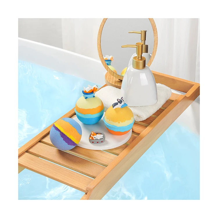 Puppy Family Bedtime Story Surprise Toys Bath Bomb Gift Set Bath Bombs Gift Set Organic Salt Bath Bombs