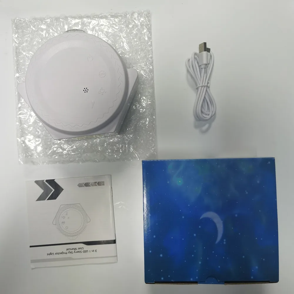  Biumart обновления Smart WIFI Galaxy проектор 3 в 1 APP управление Звездный звездного неба Луны лампа ночник с бесплатным