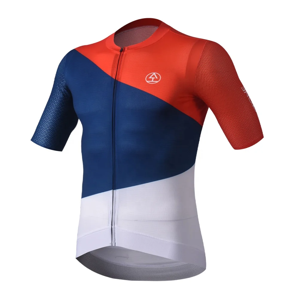 TARSTONE Professional MTB Team Uniform Custom Cycling Jersey Colorful Short Sleeve Riding Clothing with Pockets Sportswear Men