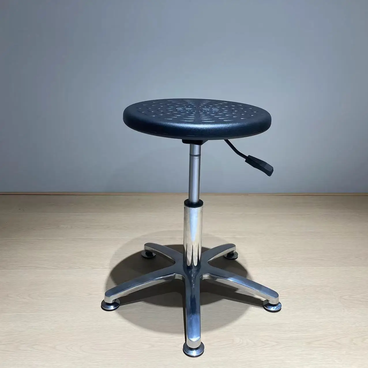 Generic Chair Stool with Pu Leather Stools Swivel Height Adjustable Stool with Fixed Glides Salon Chairs for Salon Home Office