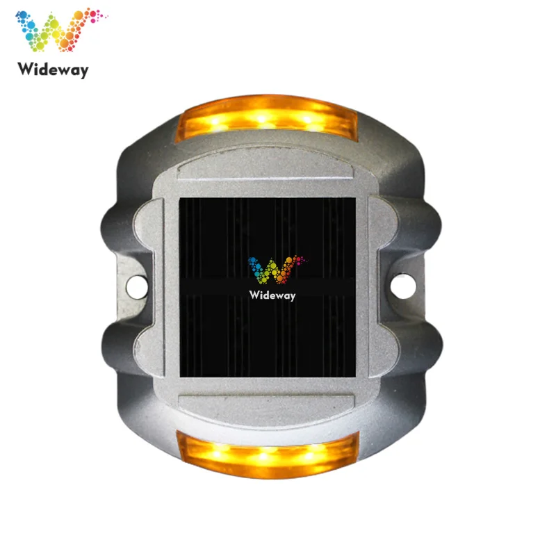 CE approved White LED landscape light aluminum solar road stud