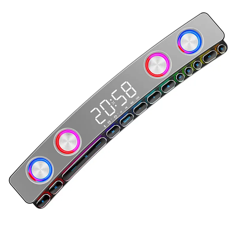 SH39 Горячая Продажа HIFI качество звука с механической клавиатурой дизайн RGB игровой динамик для ПК Игр