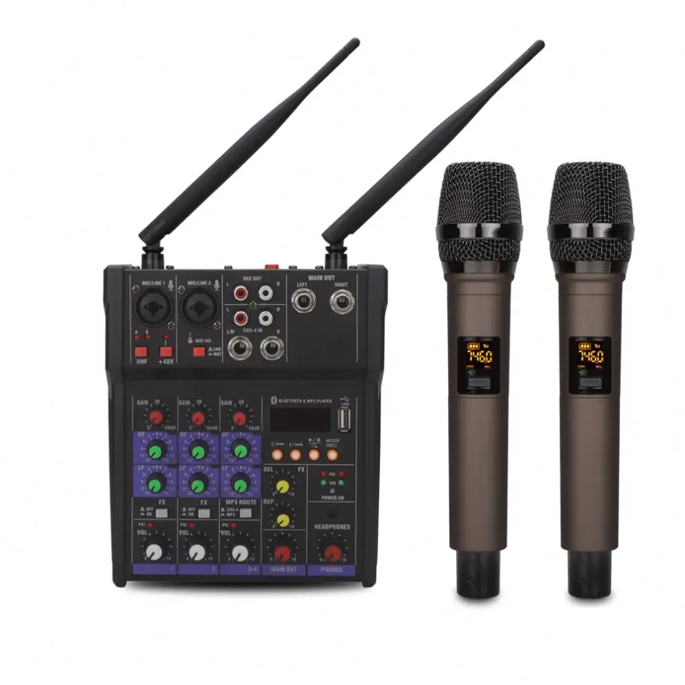 Горячая Распродажа дешевый домашний Ktv мобильный телефон микрофон для записи пения наборы звуковых карт