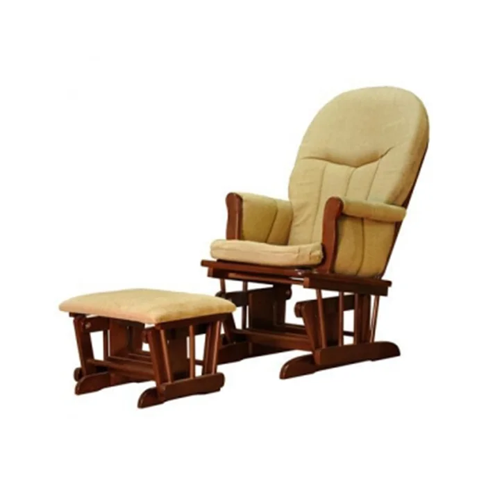 
Solid Hardwood Glider Rocking Baby Chair 
